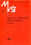 kniha Soustavy obyčejných diferenciálních rovnic, SNTL 1980