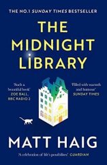 kniha The midnight library, Canongate books 2021