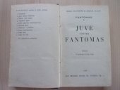 kniha Fantomas. II, - Juve contra Fantomas, J. Fromek 1929
