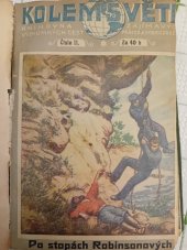 kniha Po stopách Robinsonových, E. Šolc 1918