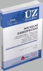 kniha ÚZ 1506 Sociální zabezpečení, Sagit 2025