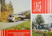kniha Československá automobilová doprava Národní podnik Brno 35 let 1949 - 1984, ČSAD Brno 1984