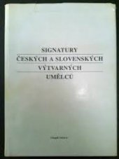 kniha Signatury českých a slovenských výtvarných umělců, Výtvarné centrum Chagall 1995