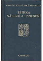 kniha Sbírka nálezů a usnesení., C. H. Beck 