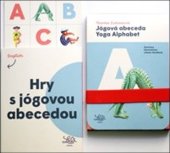 kniha Jógová abeceda / Yoga Alphabet 26 karet s hravými cviky ve tvaru písmen, Lali jóga 2021