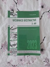 kniha Učebnice účetnictví 2. díl pro střední školy a veřejnost, Štohl - Vzdělávací středisko Znojmo 2023