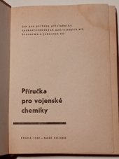 kniha Příručka pro vojenské chemiky, Naše vojsko 1982