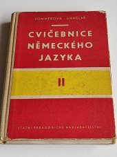 kniha Cvičebnice německého jazyka. Díl 2, - Lekce 26-50, SPN 1961