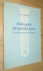 kniha Základy zemědělství Travopolní soustava, Brázda 1951