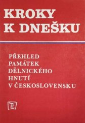 kniha Kroky k dnešku Přehled památek dělnického hnutí v Československu, Rudé Právo 1988