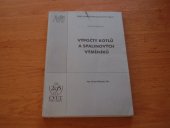 kniha Výpočty kotlů a spalinových výměníků, ČVUT 2002