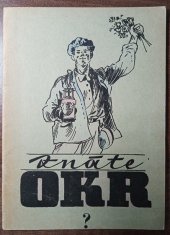 kniha Znáte OKR?, OKD 1957