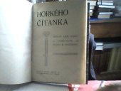 kniha Horkého čítanka, Radoušek 1909