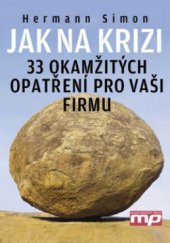 kniha Jak na krizi 33 okamžitých opatření pro vaši firmu, Management Press 2009