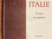 kniha Itálie Z cesty za uměním, Nakladatelství československých výtvarných umělců 1959