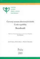 kniha Červený seznam ohrožených druhů České republiky. Bezobratlí = Red list of threatened species in Czech Republic. Invertebrates, Agentura ochrany přírody a krajiny ČR 2005