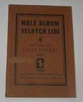 kniha Malé album velkých lidí. Skupina II, - Čeští básníci., Česká ročenka 1929