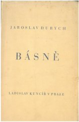 kniha Básně, Ladislav Kuncíř 1930