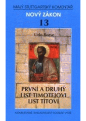 kniha První a druhý list Timoteovi List Titovi, Karmelitánské nakladatelství 2001