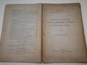 kniha Příspěvky k poznání nové komoedie attické, zvláště Menandrovy, Česká akademie věd a umění 1923