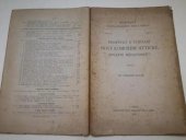 kniha Příspěvky k poznání nové komoedie attické, zvláště Menandrovy, Česká akademie věd a umění 1923