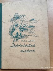kniha Dobrodružná mladost povídka, Jos. R. Vilímek 1922