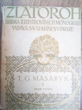 kniha T.G. Masaryk. II., Spolek výtvarných umělců Mánes 1928