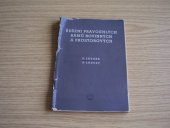 kniha Řešení pravoúhlých rámů rovinných a prostorových Určeno statikům v praxi ... v oboru železobetonových staveb a ... posluchačům vys. škol, SNTL 1953