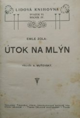 kniha Útok na mlýn Noční jízda, Tiskový výbor Českoslovanské sociálně demokratické strany dělnické 1908