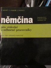 kniha Němčina pro vědecké a odborné pracovníky kurs pro středně pokročilé, Československá akademie věd 1965