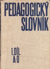 kniha Pedagogický slovník, SPN 1965