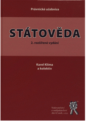 kniha Státověda, Aleš Čeněk 2011