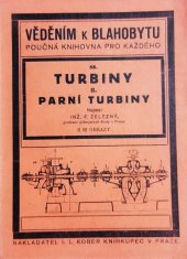 kniha Turbiny. II, - Parní turbiny, I.L. Kober 1931