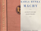 kniha Dílo Karla Hynka Máchy ..., Plejada, Rudolf Škeřík 1929