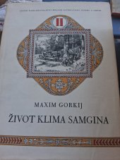 kniha Život Klima Samgina Kniha druhá (čtyřicet let)., Melantrich 1933