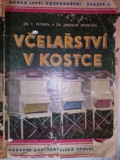 kniha Včelařství v kostce, Agrární nakladatelská společnost 1942
