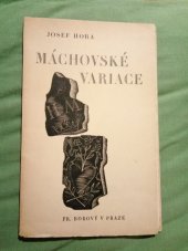 kniha Máchovské variace, Fr. Borový 1944