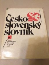 kniha Česko-slovenský slovník, Veda 1981