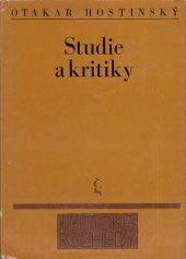 kniha Studie a kritiky, Československý spisovatel 1974