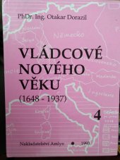 kniha Vládcové nového věku 4. - (1804-1937). - doba poválečná, AMLYN 1993