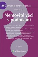 kniha Nemovité věci v podnikání 3. vydání, Wolters Kluwer 2018