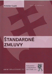 kniha Štandardné zmluvy, Aleš Čeněk 2009