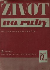 kniha Život na ruby Deset úvah o životě, Nová osvěta 1946