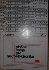kniha Plošné spoje pro mikroelektroniku, SNTL 1977