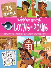 kniha Kedves arcok lovak és pónik, Foni book 2025