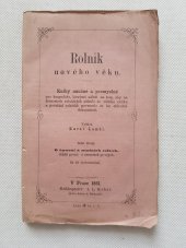 kniha O kamení a zeminách rolních a důležitosti jejich v hospodářství, lesnictví a stavitelství. Oddíl první, - O nerostech prostých, I.L. Kober 1861