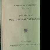kniha Povídky malostranské, Okres. osvětový sbor 1922