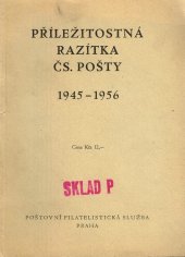 kniha Příležitostná razítka čs. pošty 1945-1956, Pofis 1957
