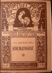 kniha Kinematograf, Jos. R. Vilímek 1921