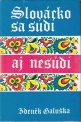 kniha Slovácko sa súdí aj nesúdí, Mladá fronta 1987